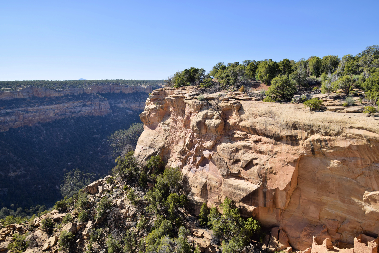 cliffs of Mesa Verde National Park