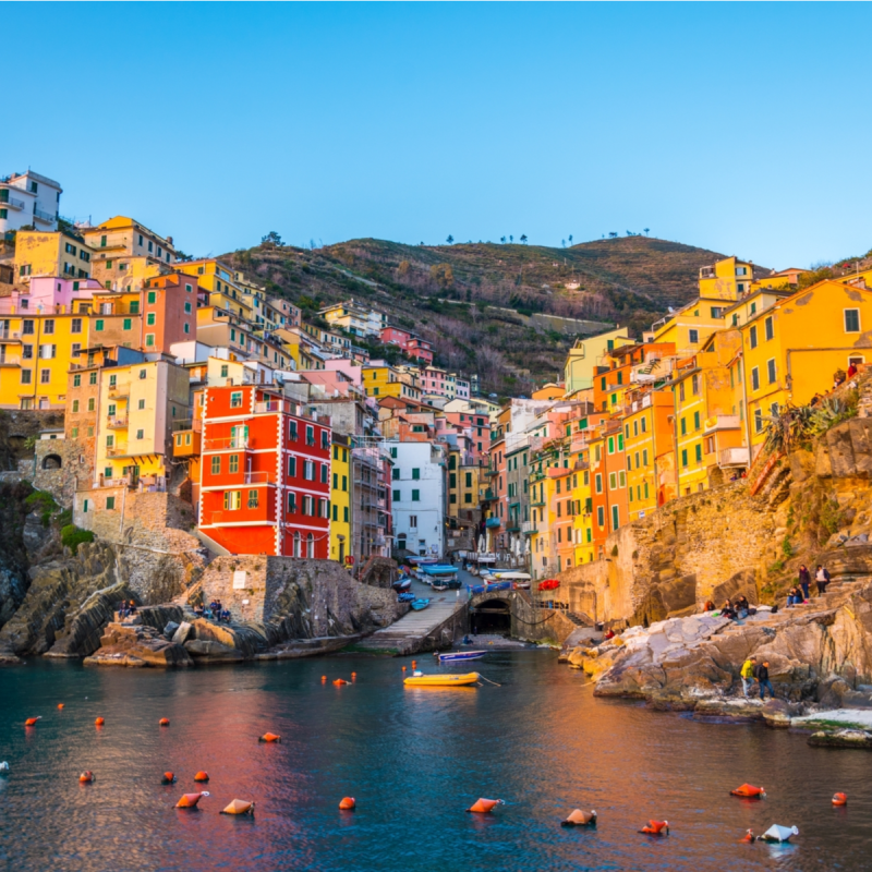 Riomaggiore, Cinque Terre, Italy.