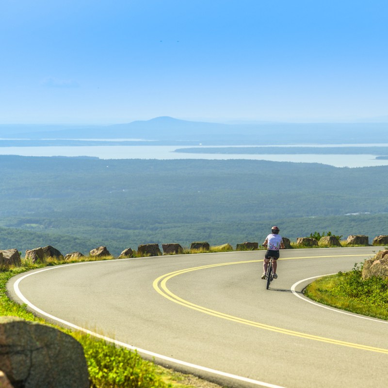 Cadillac Mountain in Acadia National Park