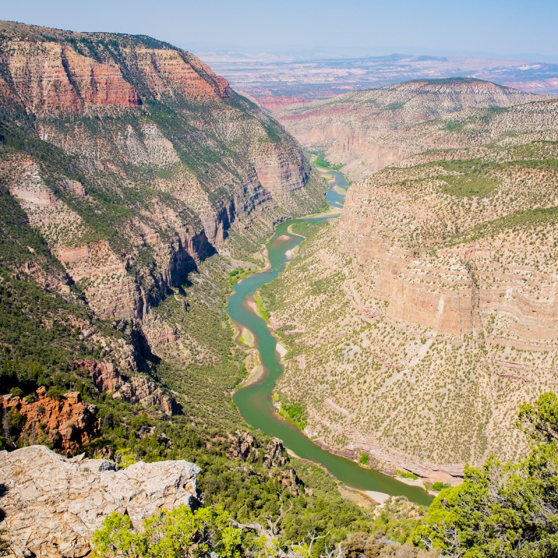 The Green River at Dinosaur National Monument in Utah