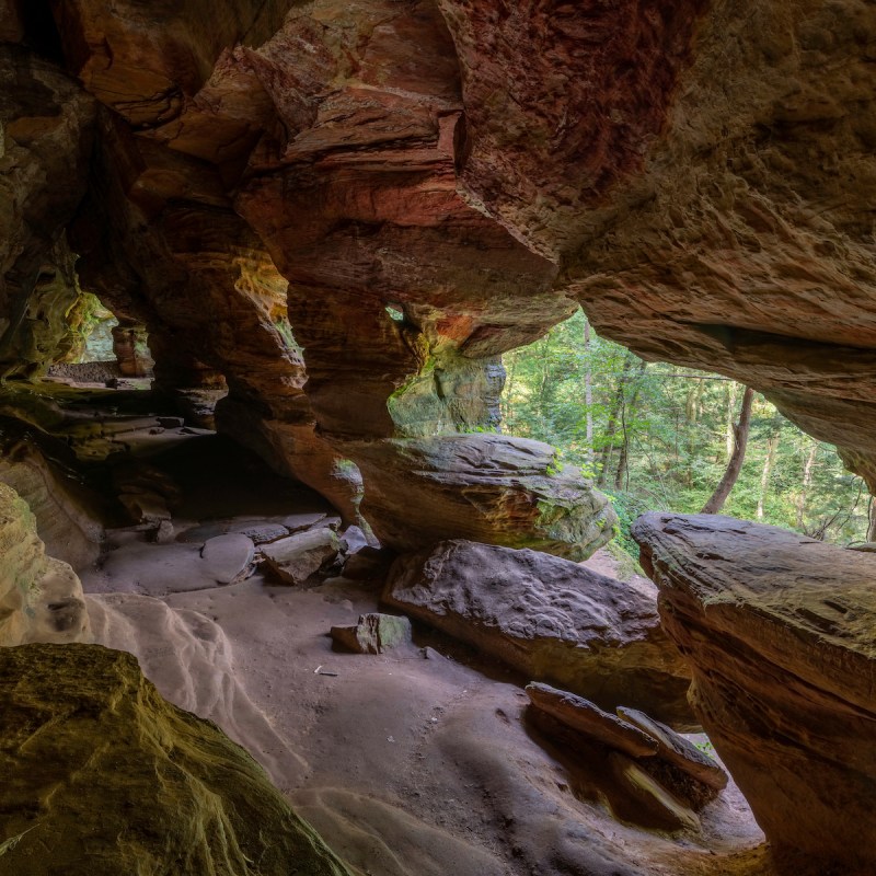 Hocking Hills State Park's Rock House