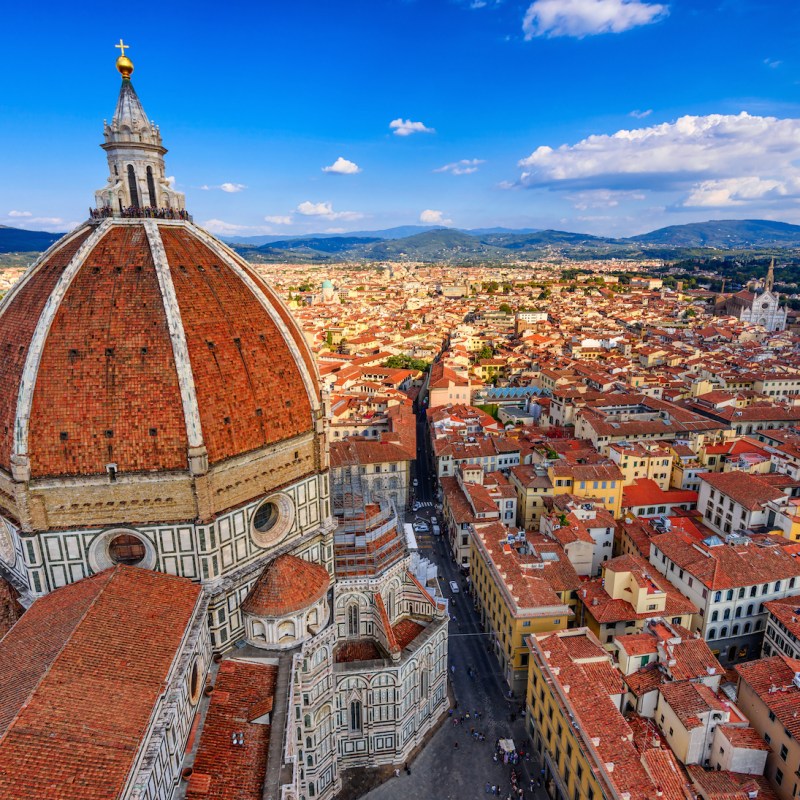 Cathedral of Santa Maria del Fiore in Florence, Italy.