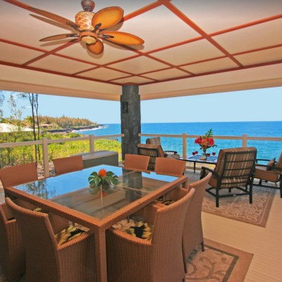 Oceanview from Paradise Pali Kai Vrbo rental on Big Island, Hawaii