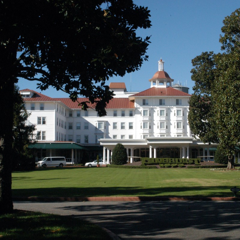 Pinehurst Country Club in Pinehurst, North Carolina, one of the finest golf courses in the United States