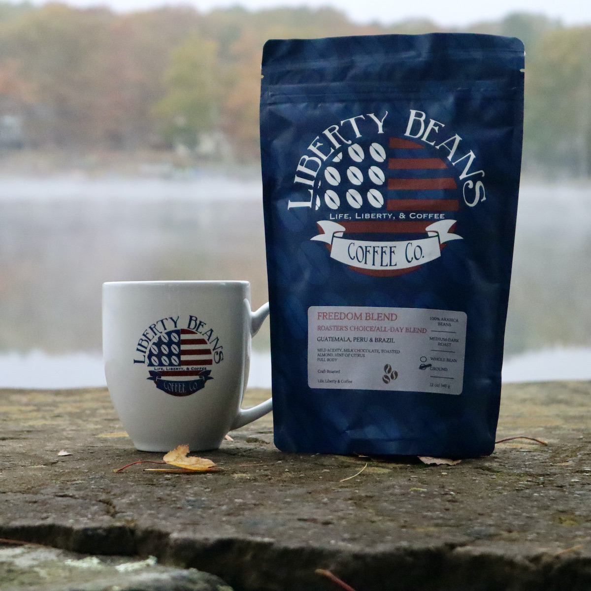 Liberty Beans Coffee, owned by Jim and Diane Morton