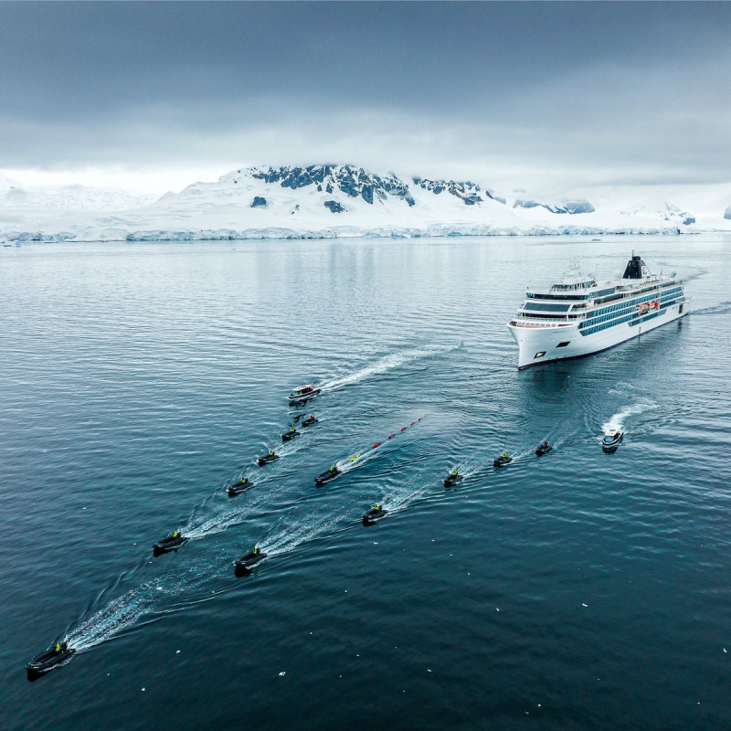 The Viking Octantis in Antarctica