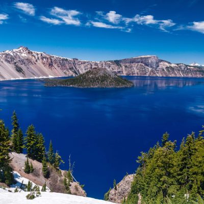 Crater Lake in Crater Lake National Park, Oregon