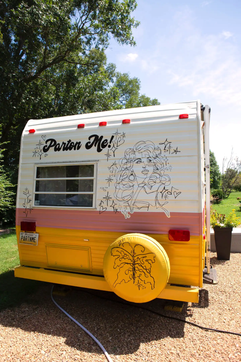 Peek Inside This Dolly PartonThemed Camper You Can Rent For The Night