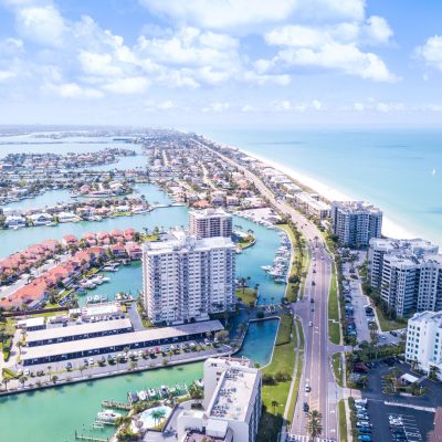 Florida's Pinellas Peninsula stretches from Clearwater Beach to St. Petersburg