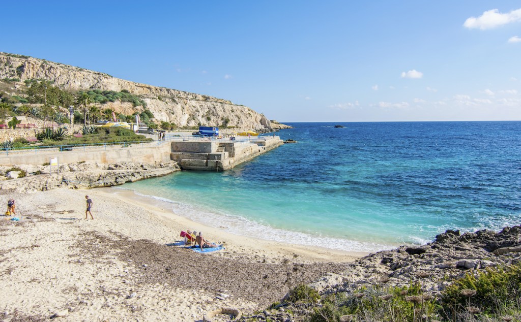 Hondoq Bay on Gozo