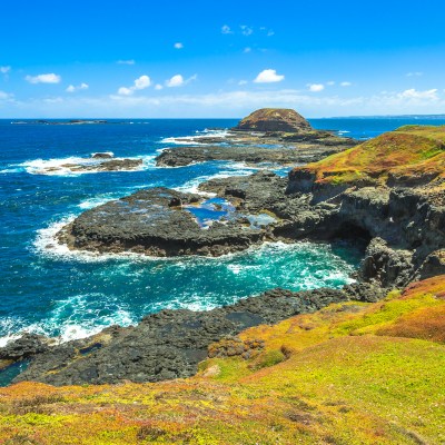 Grant Point, the western tip of Phillip Island