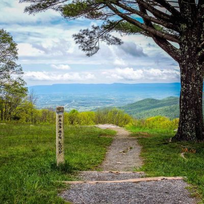 Skyline Drive in Shenandoah National Park, Virginia