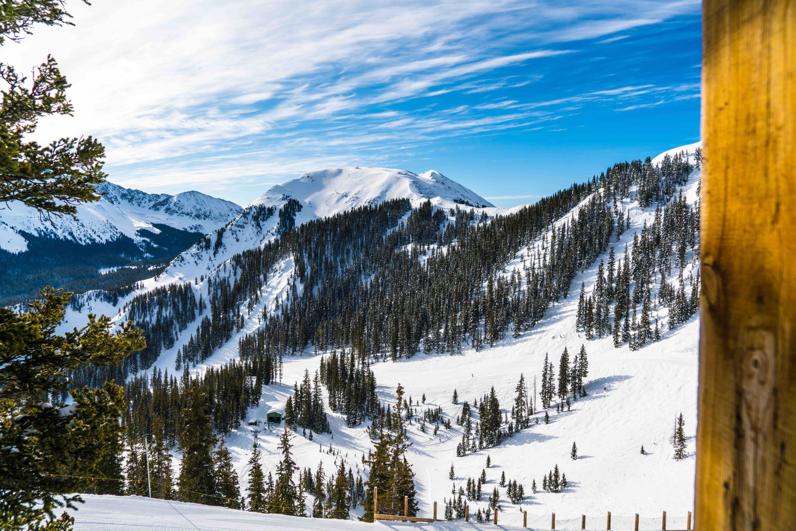 Valley at Kachina Peak of Taos, New Mexico
