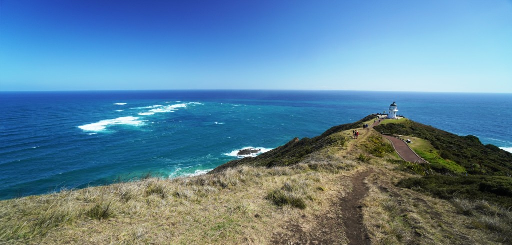 Cape Reinga in New Zealand.