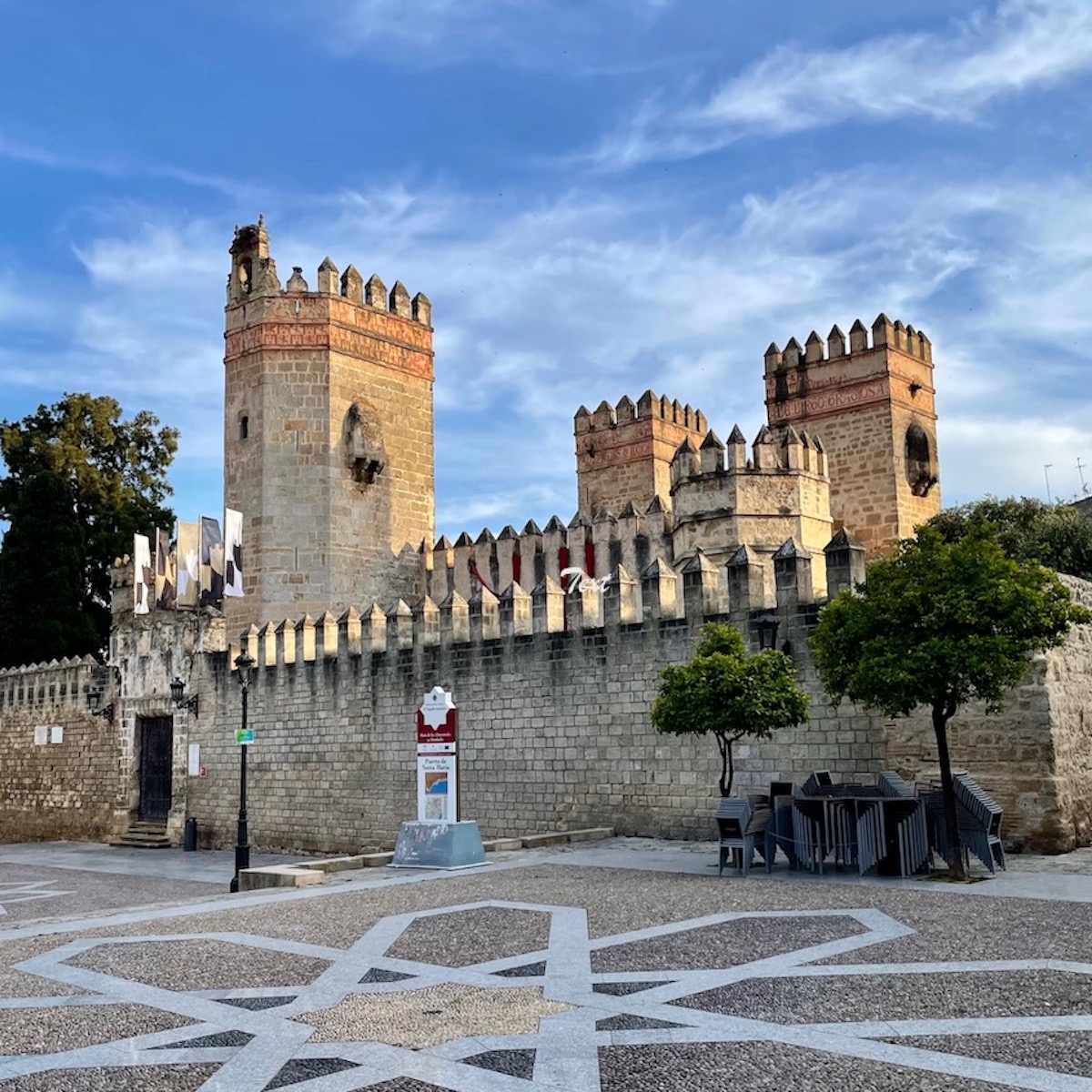 The Castle of San Marcos in El Puerto de Santa María, Spain