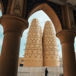 Pigeon towers of the Katara cultural village in Doha, Qatar