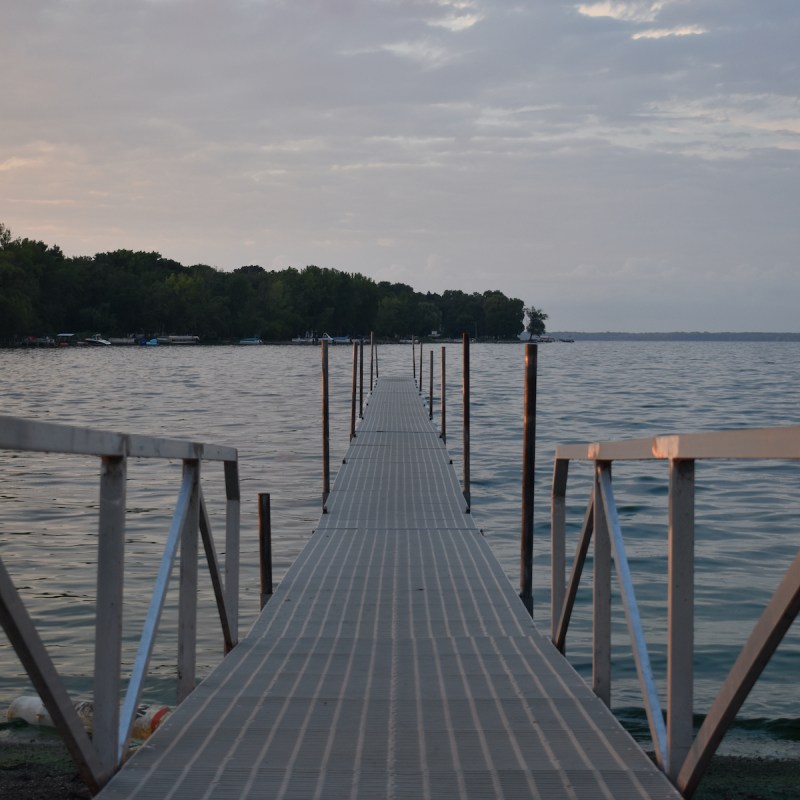 Pier in Edgerton, Wisconsin