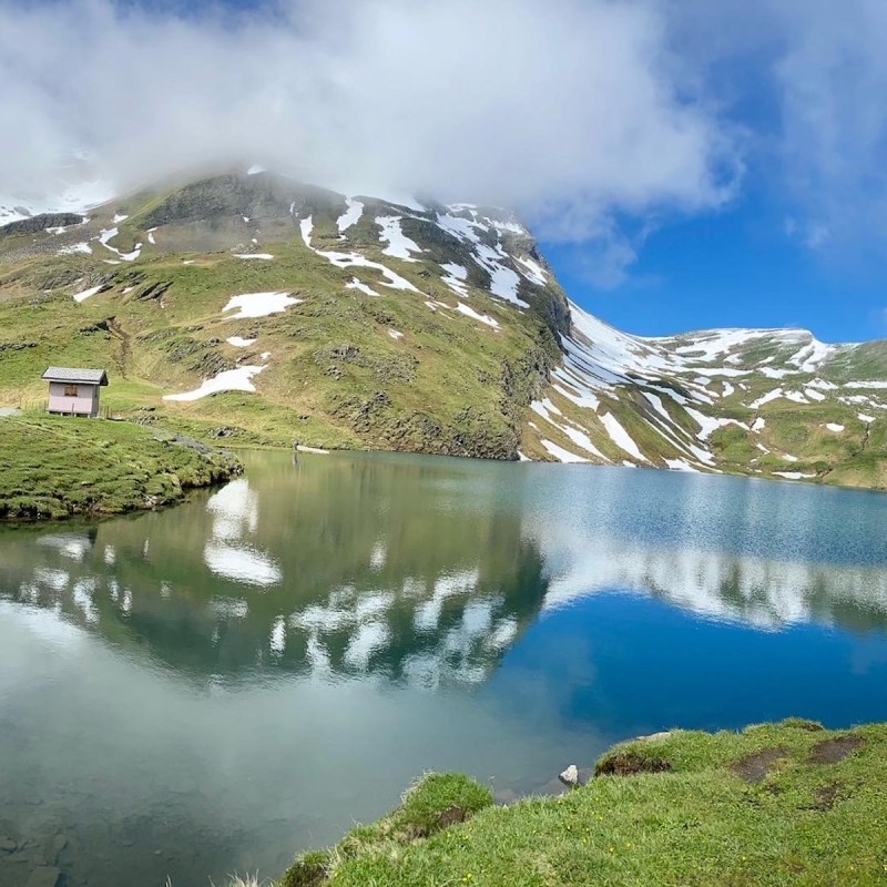 Lake Bachalpsee at Grindelwald First