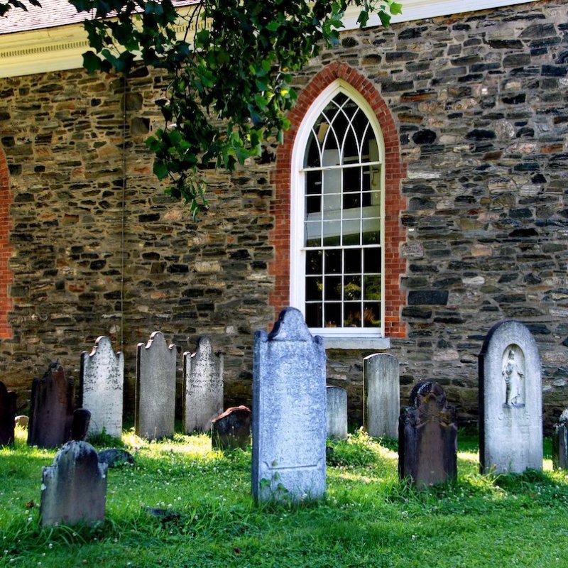 1685 Old Dutch Church of Sleepy Hollow graveyard
