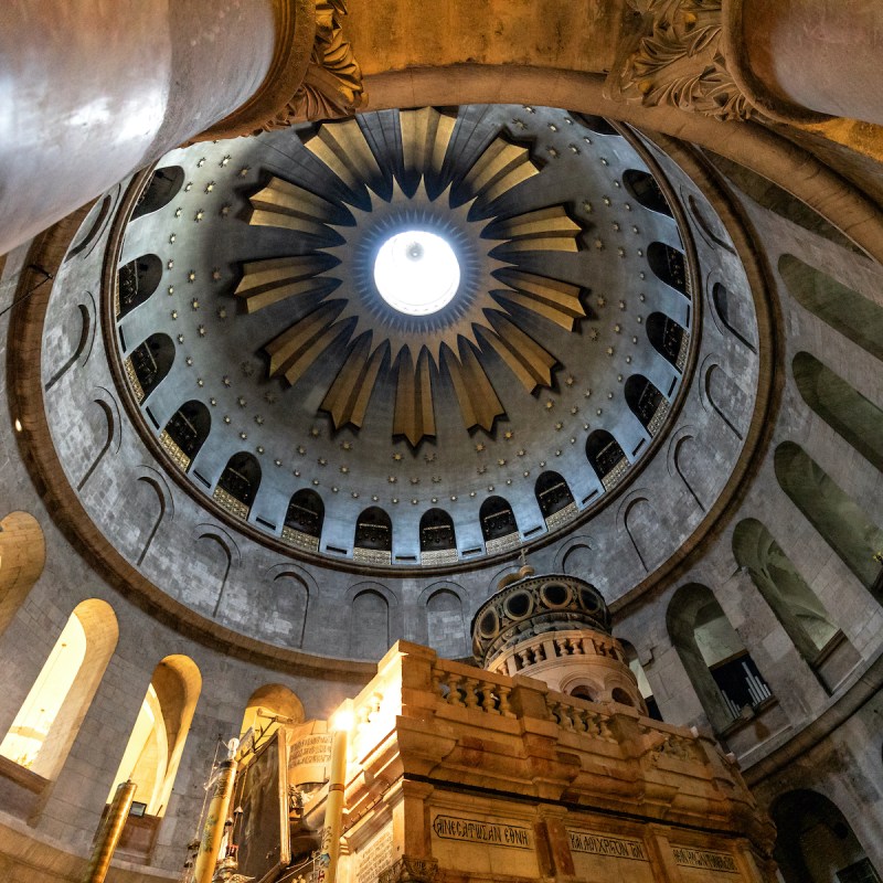 The Church of the Holy Sepulchre; Jerusalem, Israel