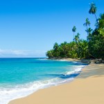 A beach in Costa Rica