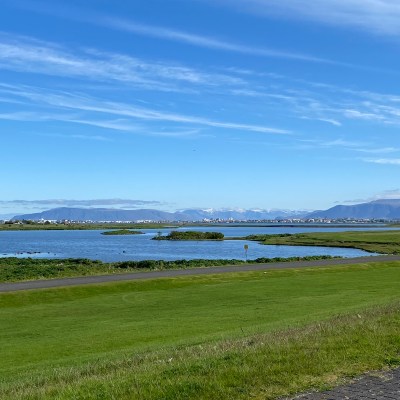 A scenic view in Iceland