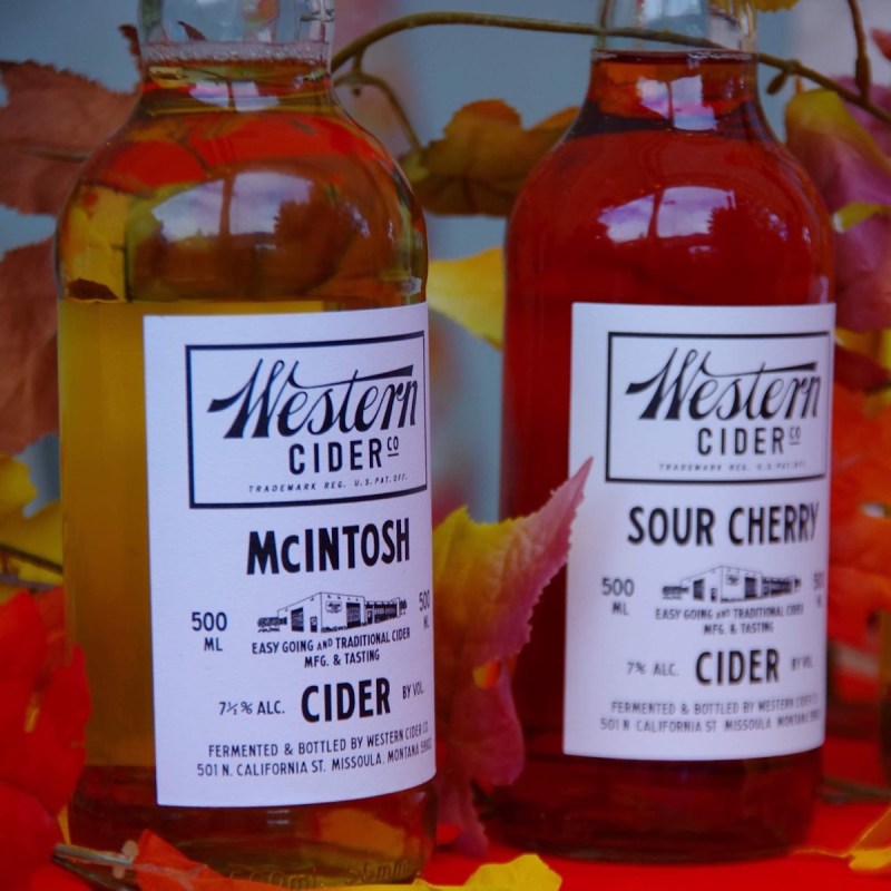 Bottled cider at Ravalli Museum McIntosh Apple Day & Liquid Apple Night