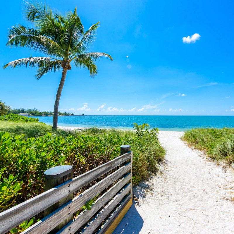 Sombrero Beach in Marathon, Florida