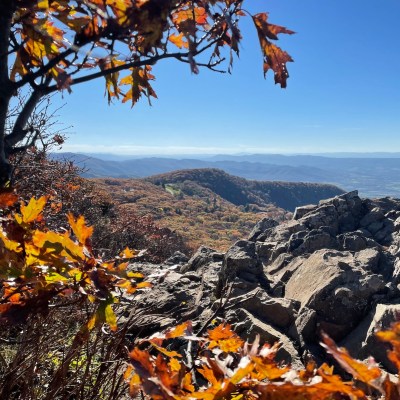 View from the top of Stony Man Summit