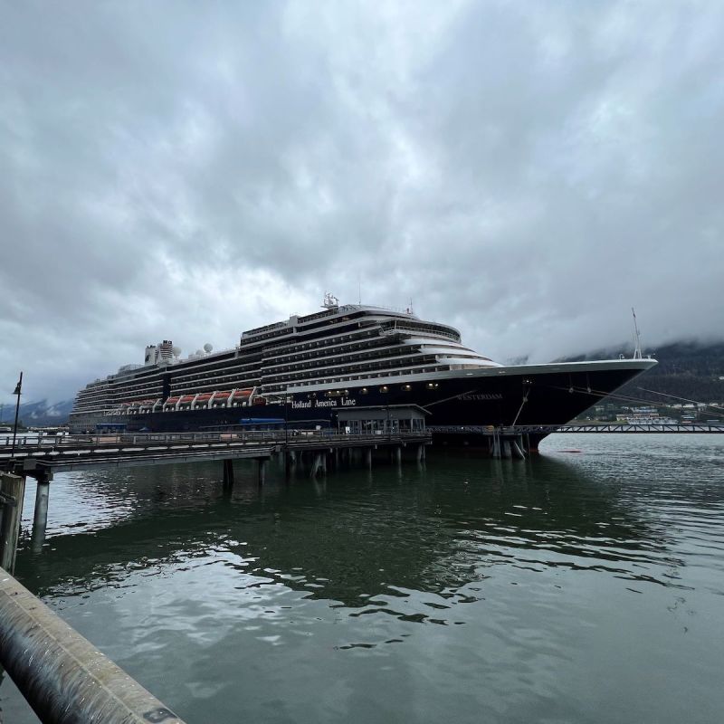 The Holland America Westerdam in Ketchikan