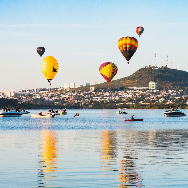 Leon International Balloon Festival in Mexico