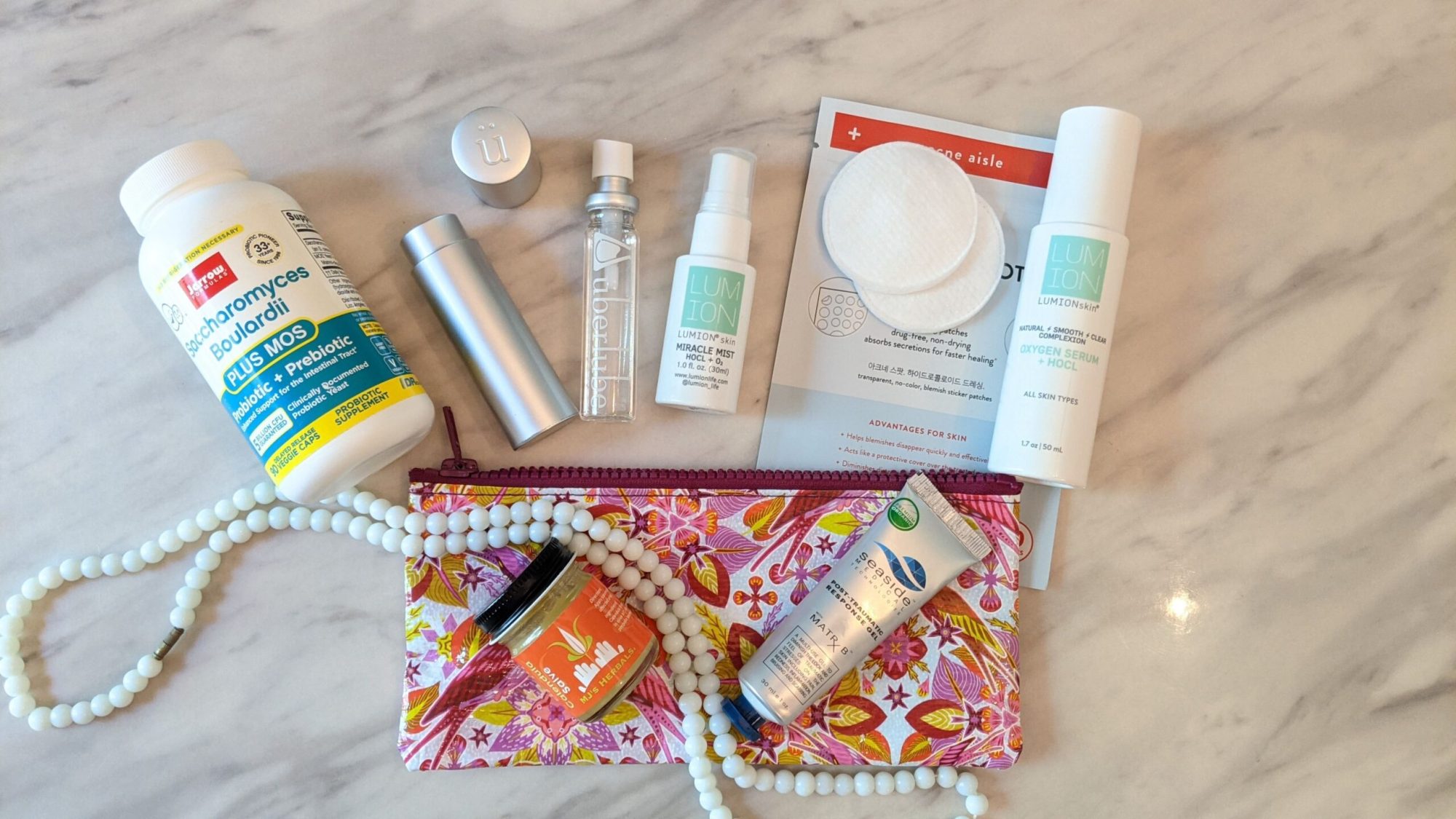 My favorite travel-friendly glycerin-free skincare products