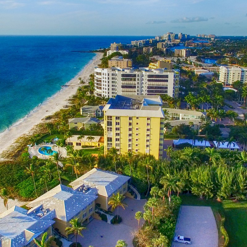 The Naples, Florida, coastline.