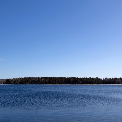 The south shore of Oak Island, Nova Scotia