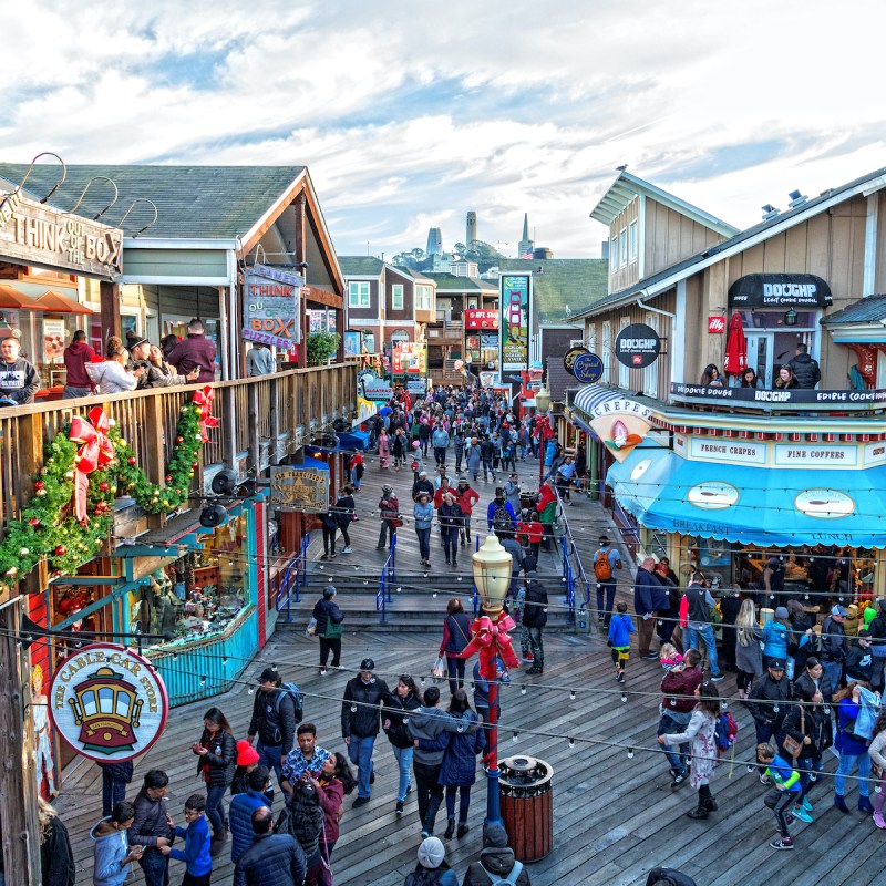 Fisherman's Wharf and Pier 39 in San Francisco