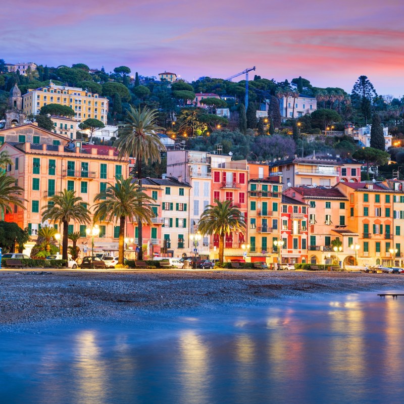 The coast of Santa Margherita Ligure