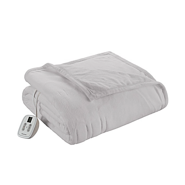 Brookstone Heated Fleece Blanket