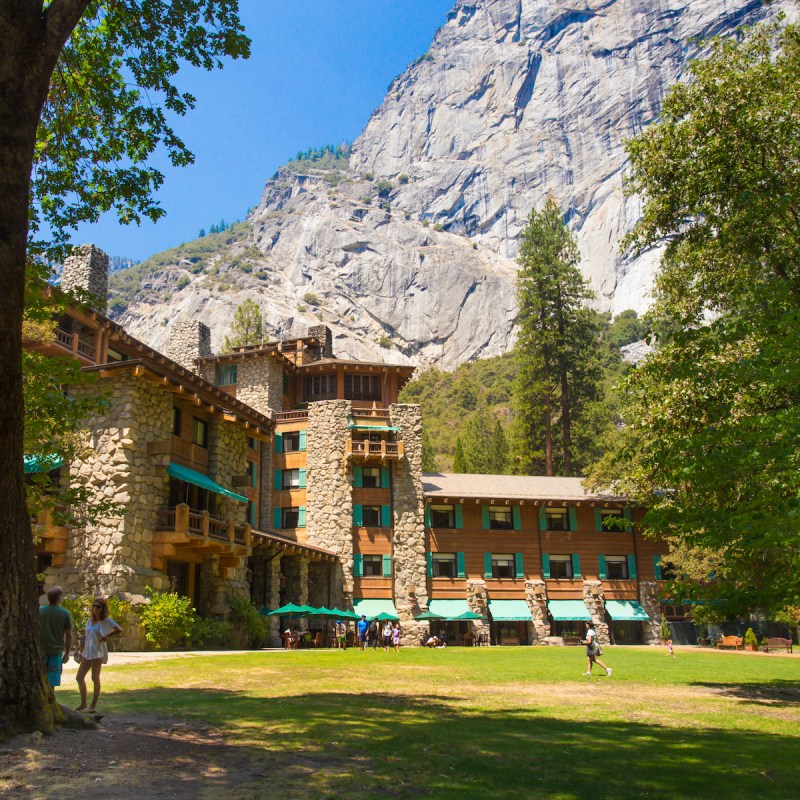 The Ahwahnee Hotel in Yosemite National Park