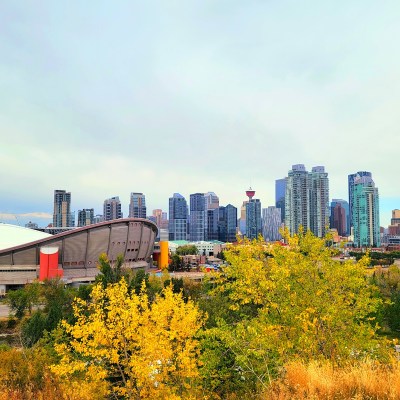 Calgary from Scotsman's Hill