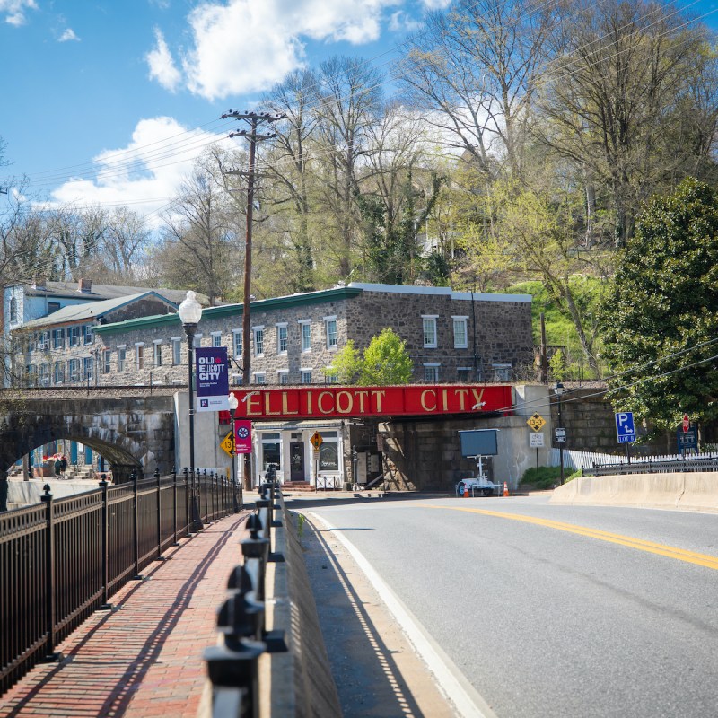 The Ellicott City Historic District