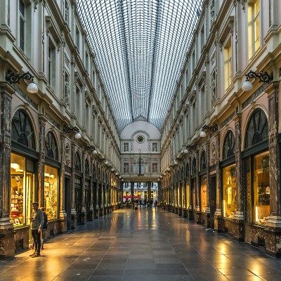 Galeries Royales Saint-Hubert in Brussels