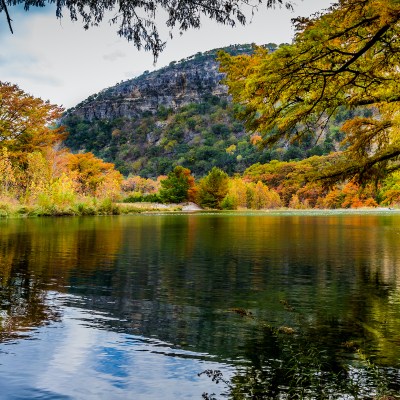 The Frio River at Garner State Park in Texas