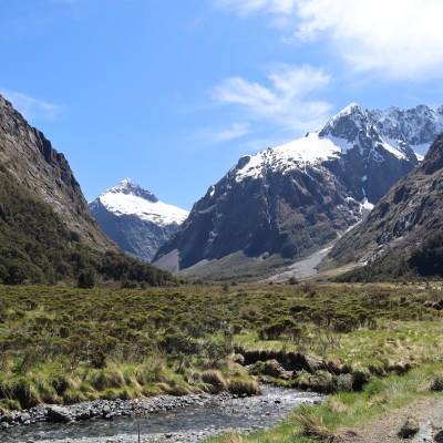 Mountains on the Milford Road