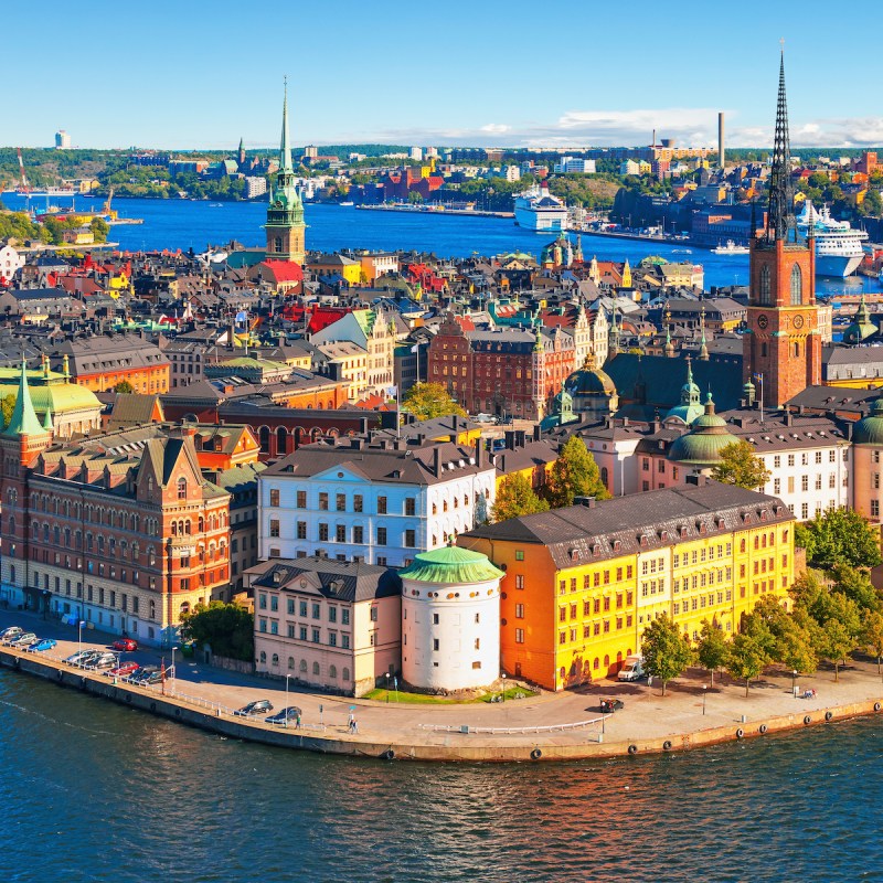 Old Town (Gamla Stan) of Stockholm, Sweden