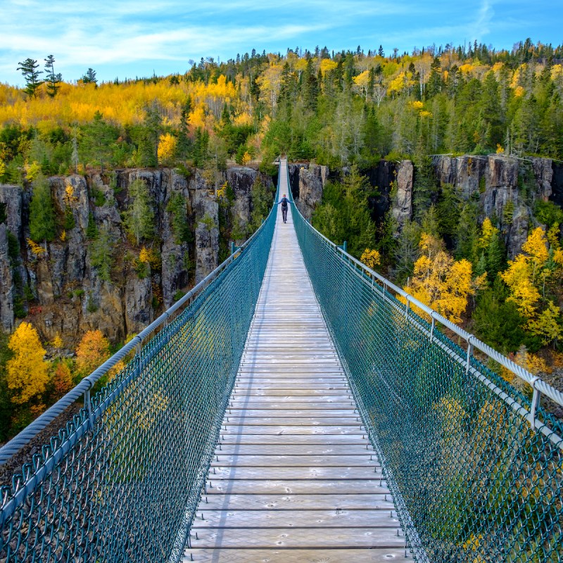 Eagle Canyon Suspension Bridge