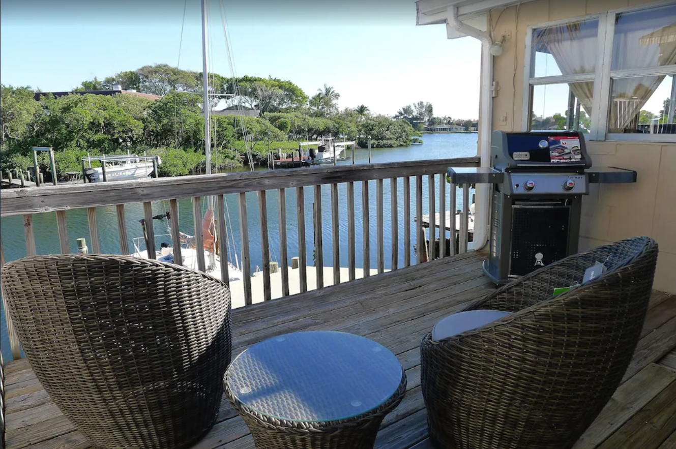 View from the stunning Sea Breeze home