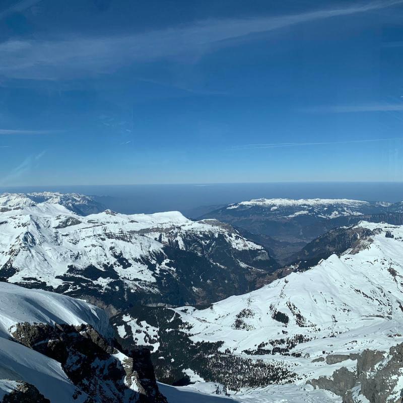 The Jungfraujoch region in Switzerland