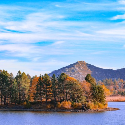 Lake Cuyamaca in Julian, California