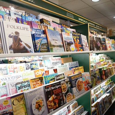 Periodicals inside McNally Robinson