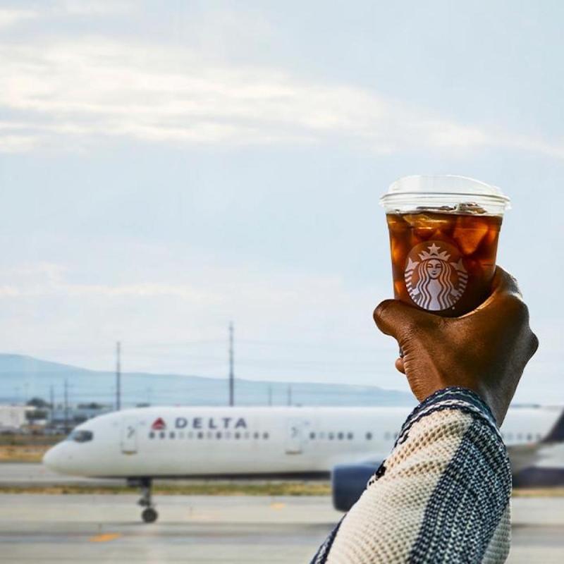 Starbucks and Delta teaming up for a rewards partnership